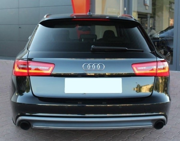 AUDI A6 C7 Avant  Difúzor zadného nárazníka S6 look TFB